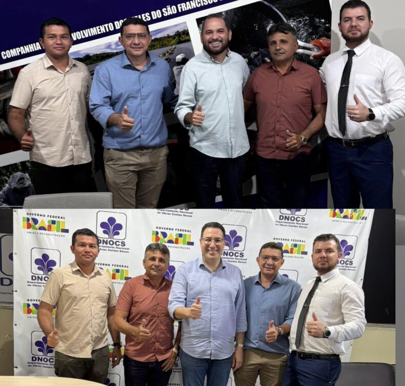 Comitiva de Aroeiras do Itaim garante equipamentos para apicultura na Codevasf e busca investimentos hídricos junto ao DNOCS