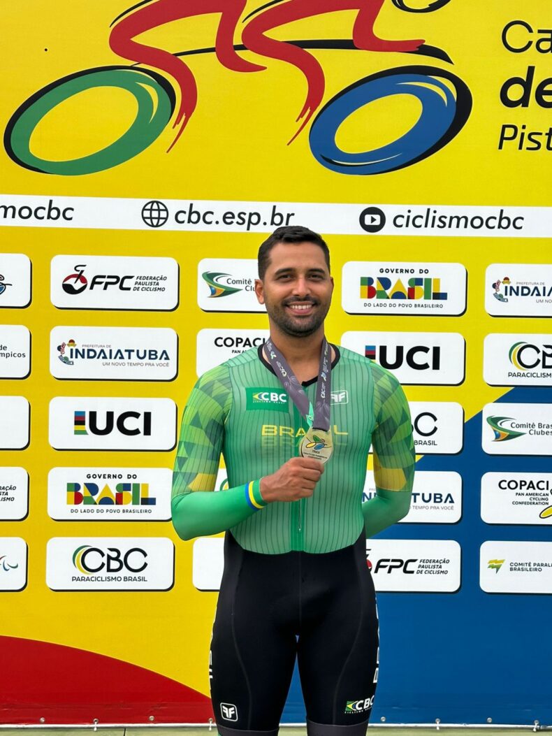 Picoense conquista medalhas na Pan-Americano de Paraciclismo