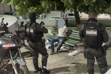 Rocam captura em Picos homem com mandado de prisão por homicídio ocorrido em 2023