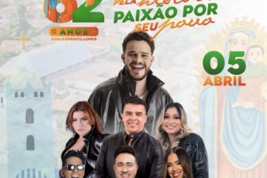 Dom Expedito Lopes celebra 62 anos com mega programação e grandes atrações musicais