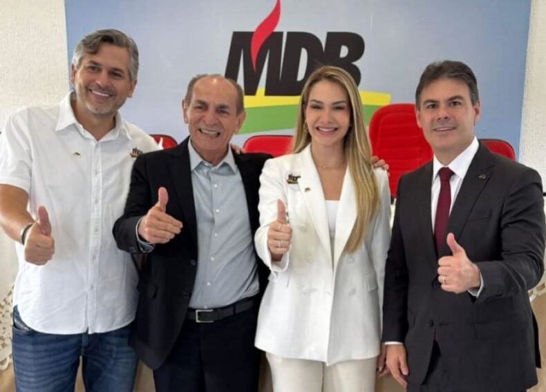 Anyara Santos se filia ao MDB e consolida pré-candidatura a deputada
