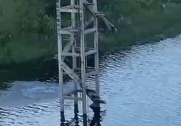 Homem desaparece após saltar de escadaria em açude em Fronteiras