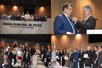 Câmara de Picos celebra 50 anos do Rotary Club com sessão solene e homenagens