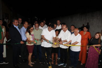 Prefeito Erivaldo Lopes inaugura obras ao lado do governador Rafael Fonteles e anuncia novos investimentos para Santo Antônio de Lisboa