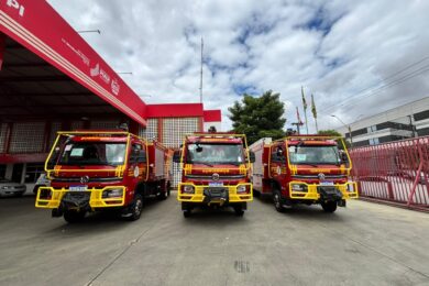 Bombeiros recebem reforço com novas viaturas e equipamentos