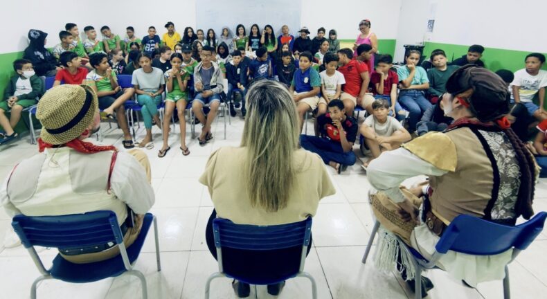 Projeto leva teatro, cultura e acessibilidade à Escola Otília Neiva