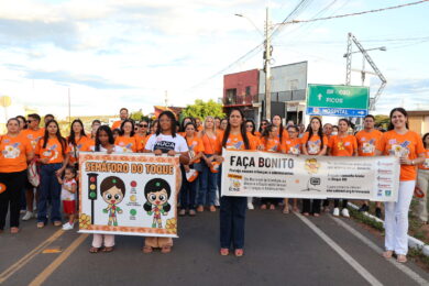 Santo Antônio de Lisboa realiza caminhada do Maio Laranja e reforça combate ao abuso e à exploração de crianças e adolescentes