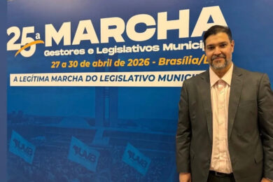 Presidente da Câmara de Picos, Rinaldinho, participa da 25ª Marcha dos Gestores e Legislativos Municipais em Brasília
