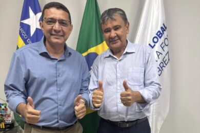 Prefeito Marciano Macedo cumpre agenda institucional com ministro Wellington Dias em Teresina