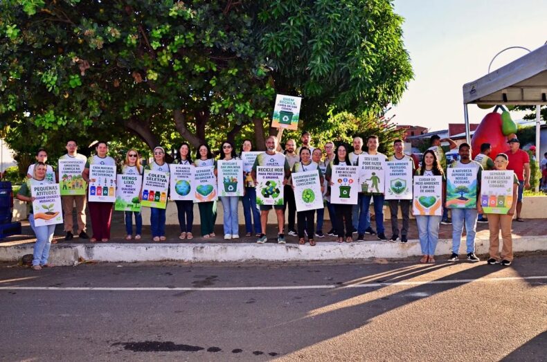 Prefeitura de Santo Antônio de Lisboa lança campanha de implantação da coleta seletiva e avança na preservação ambiental
