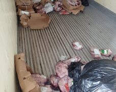 PRF apreende carne vencida durante fiscalização na BR-316