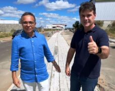 Deputado Severo destaca avanço de importante obra de mobilidade urbana em Picos