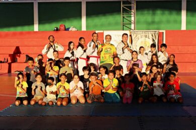 Prefeitura de Santo Antônio de Lisboa realiza aula inaugural da Escolinha de Taekwondo