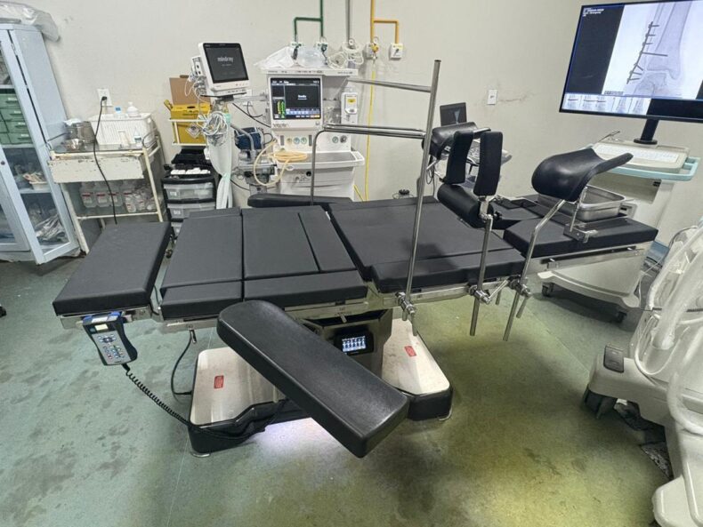 Hospital Justino Luz recebe modernos equipamentos cirúrgicos