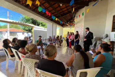 Aroeiras do Itaim fortalece campanha Junho Violeta com debate sobre direitos da pessoa idosa