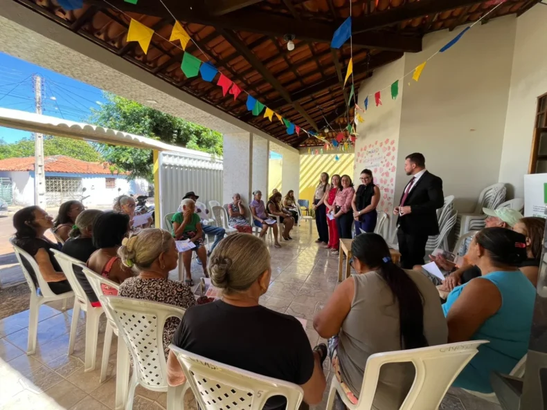 Aroeiras do Itaim fortalece campanha Junho Violeta com debate sobre direitos da pessoa idosa