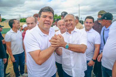 Ao lado do governador Rafael Fonteles, prefeito Dr. Erimar Soares acompanha inauguração de rodovia e celebra investimentos de R$ 26 milhões em São Miguel do Fidalgo