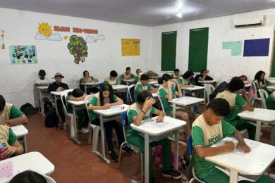 Alunos da rede municipal de Picos participam da primeira fase da OBMEP