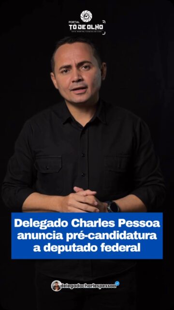 O delegado Charles Pessoa anunciou, na segunda-feira (6), sua pré-candidatura a deputado federal pelo Partido Verde (PV). Com 17 anos de atuação na segurança pública, ele afirma que pretende levar para a Câmara dos Deputados a experiência adquirida no combate ao crime organizado.

Ao longo da carreira, Charles atuou no Sistema Penitenciário Federal e ocupou cargos estratégicos na inteligência da Secretaria de Segurança Pública (SSP-PI) e da Secretaria de Justiça (Sejus), participando de ações de enfrentamento às facções criminosas.

Durante o anúncio, o pré-candidato destacou que sua principal proposta é fortalecer a segurança pública, aperfeiçoar a legislação, investir na educação e ampliar oportunidades para a juventude.

Siga: @portaltodeolho