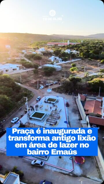A população do bairro Emaús, em Picos, passou a contar com um novo espaço de lazer e convivência. Na tarde desta terça-feira (30), foi inaugurada a Praça Santa Teresinha, obra que representa um importante investimento em infraestrutura urbana e qualidade de vida para os moradores da região.

Com mais de 1.200 metros quadrados de área construída, a praça dispõe de playground infantil, academia ao ar livre, canteiros, bancos e iluminação, oferecendo um ambiente adequado para a prática de atividades físicas, lazer e integração entre as famílias.

A obra foi uma reivindicação do vereador Chaguinha e tornou-se realidade por meio de uma emenda parlamentar destinada pelo deputado federal Francisco Costa. A execução foi realizada pela Secretaria de Estado da Defesa Civil, com apoio do deputado estadual Nerinho.

A cerimônia de inauguração reuniu diversas autoridades, entre elas o vereador Chaguinha, o Deputado Federal Francisco Costa, o Deputado Estadual Nerinho, o secretário de Estado da Defesa Civil Eduardo Apolonio, o ex-prefeito de Picos José Neri de Sousa, o secretário municipal de Obras, Marlon Bezerra, o vereador Maté, além de lideranças comunitárias, moradores e representantes da sociedade civil.

A entrega da Praça Santa Teresinha marca mais um investimento em infraestrutura urbana no município, oferecendo aos moradores do bairro Emaús um espaço moderno destinado ao lazer, à prática esportiva e à convivência comunitária.

Siga: @portaltodeolho