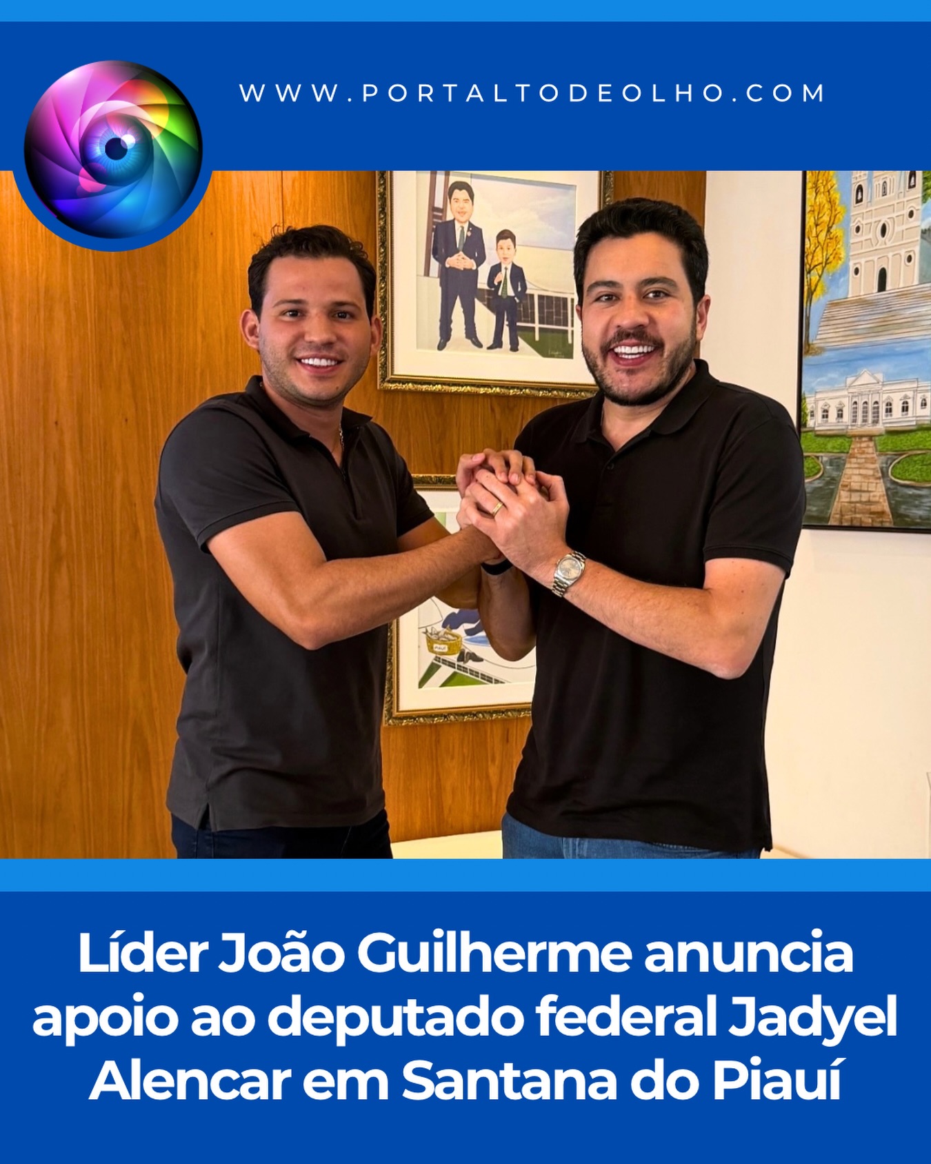 O líder político João Guilherme anunciou nesta terça-feira (14) seu apoio ao deputado federal Jadyel Alencar. O anúncio foi divulgado por meio das redes sociais do parlamentar e marca o fortalecimento do grupo político de oposição em Santana do Piauí.

Em vídeo publicado nas redes sociais, Jadyel Alencar comemorou a adesão de João Guilherme e destacou a importância da parceria para o município.

“A adesão desse grande líder, um irmão de vida, de caminhada, João Guilherme, que chega para somar e fortalecer o nosso time em Santana. Ele que é o líder da oposição, ao lado dos nossos vereadores Clarete, Antônio de Hersilia e Ricardo da Lagoa. Vamos juntos para uma grande caminhada, uma grande vitória. Que Deus abençoe essa parceria, não só agora para 2026, mas para 2027, para 2028, com melhoria na qualidade de vida e muitos investimentos para Santana do Piauí”, afirmou o deputado.

João Guilherme também reforçou o compromisso com a nova aliança política.

“Nosso grupo completo aí agora para somar com o nosso deputado. Parceria boa e duradoura, vamos juntos”, declarou.

A união entre João Guilherme e Jadyel Alencar fortalece o grupo de oposição em Santana do Piauí e amplia a base de apoio do deputado no município, de olho nas eleições de 2026 e em futuras ações voltadas ao desenvolvimento da cidade.

Diga: @portaltodeolho 
Acesse: www.portaltodeolho.com