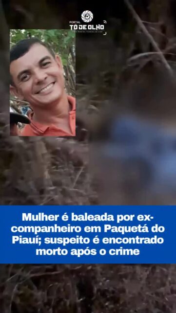 Uma mulher foi vítima de uma tentativa de feminicídio na noite desta terça-feira (21), na zona rural de Paquetá do Piauí. O principal suspeito do crime é o ex-companheiro da vítima, identificado como Francisco Eugênio de Moura, que foi encontrado morto pouco tempo depois nos fundos da residência da mulher.

Segundo informações da Polícia Militar, a vítima foi atingida por um disparo de arma de fogo, mas sofreu apenas um ferimento de raspão. Ela recebeu os primeiros socorros de familiares, foi encaminhada para atendimento médico e, conforme a PM, permanece em estado de saúde estável.

As diligências para localizar o suspeito começaram ainda durante a tarde, após a polícia receber denúncias de que ele havia deixado a localidade Buriti Grande, no município de Dom Expedito Lopes, armado com uma espingarda e seguindo em direção ao povoado Angical, onde a ex-companheira reside. Apesar das buscas realizadas, o homem não foi localizado naquele momento.

Já no início da noite, a Polícia Militar foi acionada novamente após a informação de que a mulher havia sido baleada. Durante o deslocamento das equipes para atender à ocorrência, os policiais receberam a notícia de que o suspeito havia sido encontrado sem vida nos fundos da casa da vítima.

A hipótese inicial é de que ele tenha cometido suicídio após efetuar o disparo contra a ex-companheira. No entanto, a causa da morte somente será confirmada após a conclusão da perícia e das investigações conduzidas pelas autoridades competentes.

Ainda conforme a Polícia Militar, a vítima possuía uma medida protetiva contra o ex-companheiro. A corporação informou que o suspeito já havia descumprido anteriormente a determinação judicial, chegando a incendiar a residência da mulher enquanto ela estava no imóvel.

O caso será investigado pela Polícia Civil, que deverá apurar as circunstâncias da tentativa de feminicídio e esclarecer todos os fatos relacionados à ocorrência.

Siga: @portaltodeolho