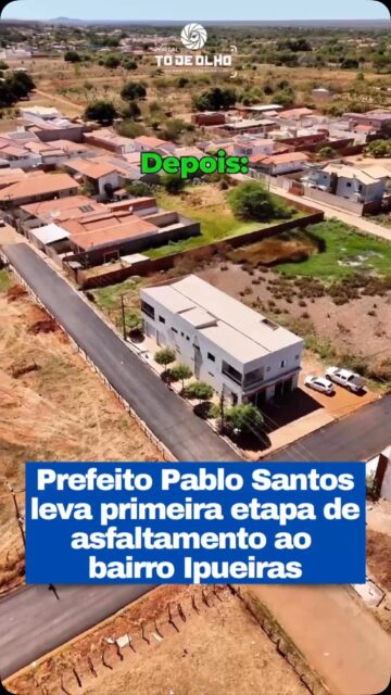 O prefeito de Picos, Dr. Pablo Santos, anunciou a conclusão da primeira etapa do programa de pavimentação asfáltica no bairro Ipueiras, contemplando diversas ruas da comunidade com o projeto “Pretinho Satisfaz”. A ação integra o plano de recuperação e melhoria da infraestrutura urbana desenvolvido pela Prefeitura de Picos.

De acordo com o gestor, o bairro Ipueiras foi um dos mais afetados pelas fortes chuvas registradas no município, tornando a obra uma importante intervenção para melhorar a mobilidade e garantir mais segurança e qualidade de vida aos moradores.

Nesta primeira etapa, foram asfaltadas as ruas Antônio Egídio, Raimundo Castro Neiva, Beira Rio, Marciano Veloso I, Marciano Veloso II, Josina Araújo e Joaquim Evencio.

Durante o anúncio, Dr. Pablo Santos ressaltou que os investimentos no bairro terão continuidade com novas etapas de pavimentação.

Siga: @portaltodeolho