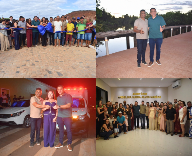 Prefeito Marciano Macêdo realiza maratona de inaugurações e entrega importantes investimentos em Aroeiras do Itaim