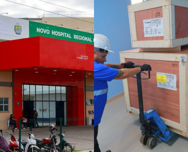 Novo Hospital Regional de Picos recebe equipamento para implantação do serviço de hemodinâmica
