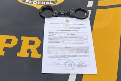 PRF prende suspeito de agredir e ameaçar companheira
