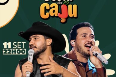 Iguinho e Lulinha é a quarta atração confirmada na XIX Festa do Caju de Santo Antônio de Lisboa