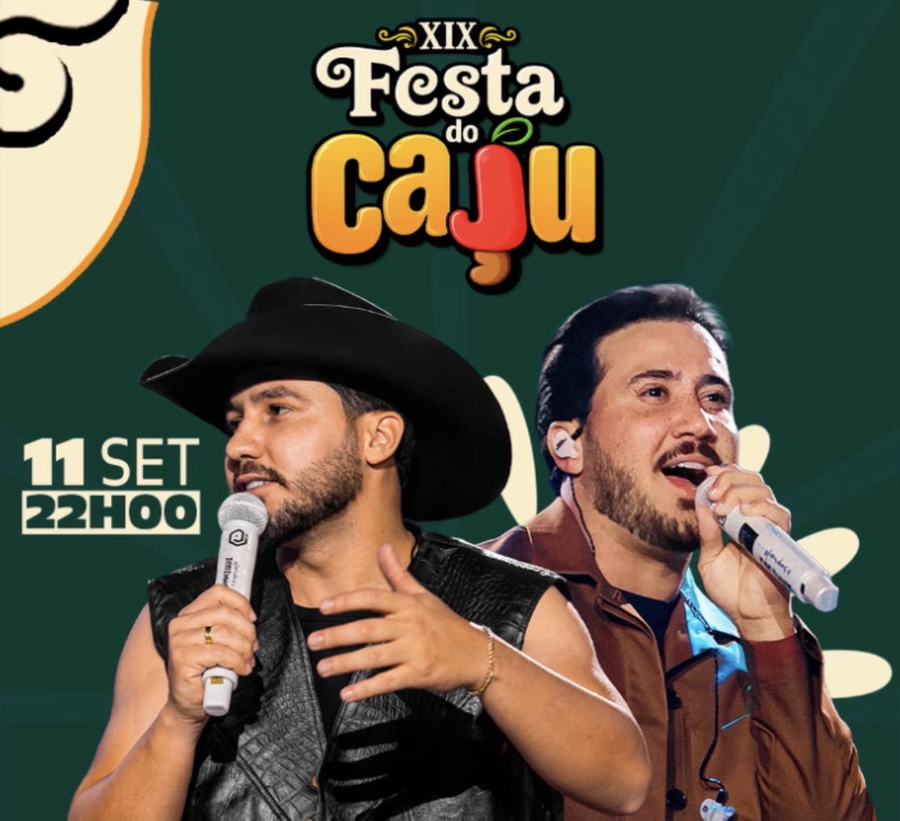 Iguinho e Lulinha é a quarta atração confirmada na XIX Festa do Caju de Santo Antônio de Lisboa