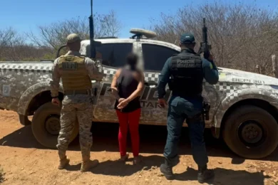 Mulher condenada por tráfico de drogas é presa pelo BEPI em Dom Expedito Lopes