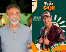 Prefeito Erivaldo Lopes anuncia  Zé Vaqueiro na XIX Festa do Caju de Santo Antônio de Lisboa