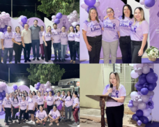 Noite Lilás promove conscientização e fortalecimento das mulheres em Dom Expedito Lopes