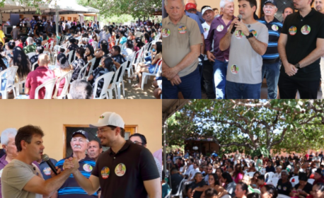 Dr. Abimael Lima reúne multidão em encontro político com Severo Eulálio em Dom Expedito Lopes