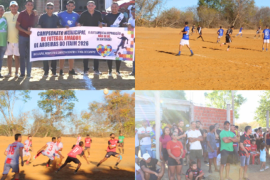 Aroeiras do Itaim dá início ao Campeonato Municipal de Futebol Amador 2026